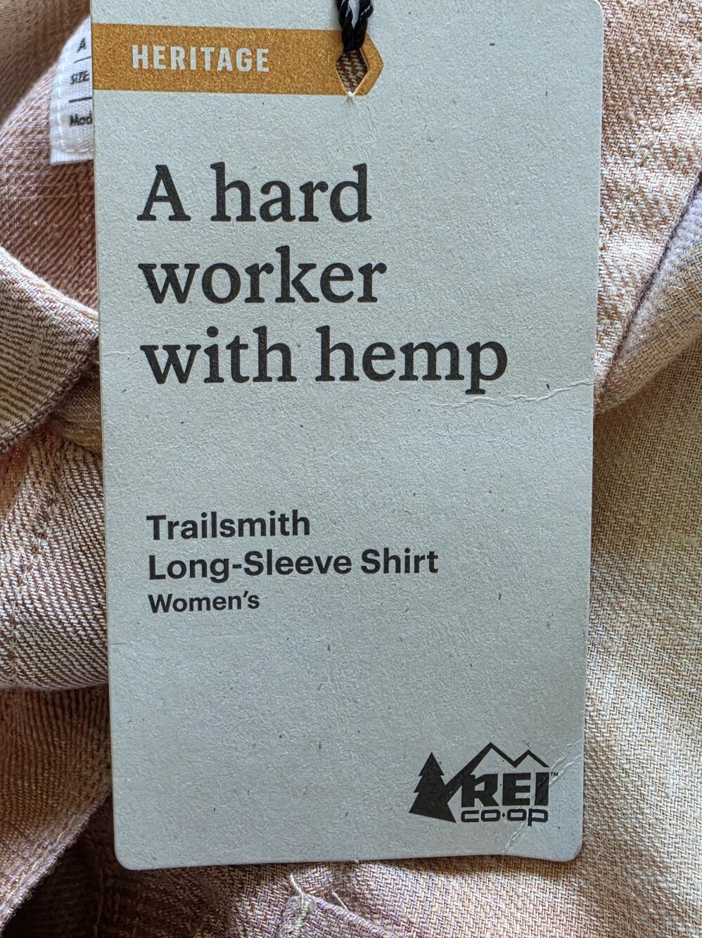REI Co-op Women's Trailsmith Plaid Long-Sleeve Shirt, featuring a distinctive - Picture 8 of 13